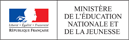 Logotype Ministère de l'éducation nationale et de la jeunesse
